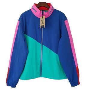 Chubbies The Run It Backs Track‎ Jacket Mens Size S Multicolor NWT $99